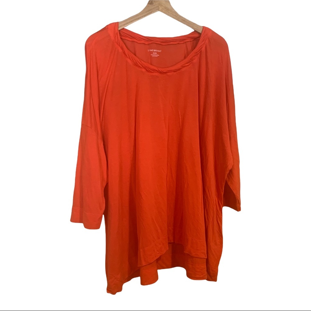 Lane Bryant 3/4 sleeve lightweight top. Size 26/28